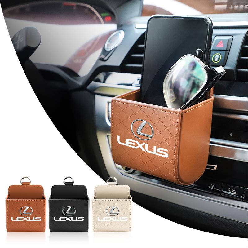 ulvn2 Car Vent Phone Holder Storage Box Car Storage Accessories For Lexus F SPORT ES RX NX LS UX LM LX GX LC RZ IS CT GS RC HS SC LBX