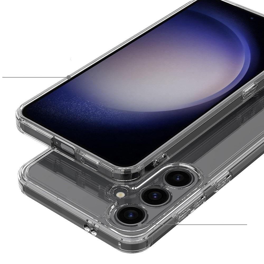 Samsung Galaxy S24+ Plus Fusion Hybrid Case with Camera Protection, Transparent