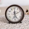 Retro Alarm Clock: European-Style Fashion & Personality Creative Silent Metal Bedside Desk Clock for Students
