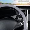 Steering Wheel Cover Ultra Thin Wear Resistant Non-Slip Design Universal Easy To Install Silicone Steering Wheel Protector