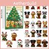 Dog Lovers Advent Calendar With Acrylic Christmas Tree Ornaments For Holiday Gift Giving