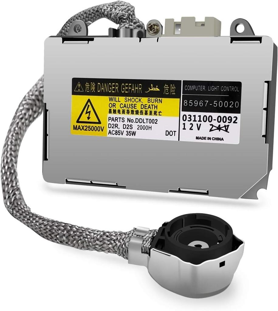 RDYCT HID Ballast Compatible with Toyota, Lexus Ballast, D2S, D2R, Universal 35W for