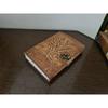Handmade Leather Journal Diary Celtic Tree of Life Book of Shadow Wicca Vintage