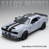 1:32 Challenger SRT Hellcat Игрушечные Машинки Модели Сплав Литье под Давлением со Светом Музыкой Миниатюрный Транспорт Машинка с Оттягиванием Колеса Подарки на День Рождения