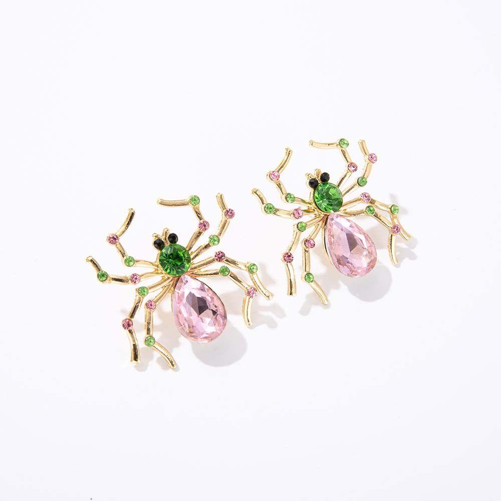 Spider Zinc Zinc Alloy Stud Earrings Party Jewelry Korean Style Dangle Earrings Women Halloween Earrings