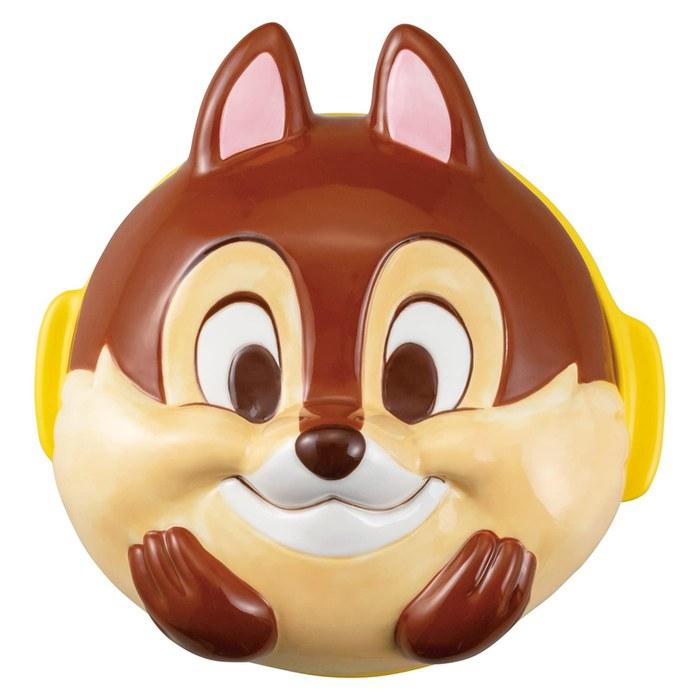 Disney Chip and Dale Donabe (Earthenware Pot) Approx. 22cm, 800ml, Chip Face-Shaped, san3681-2