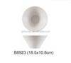 A8 White Melamine Ramekin Soup Deep Food Dishes Sets Resin Plastic Noodle Bowl
