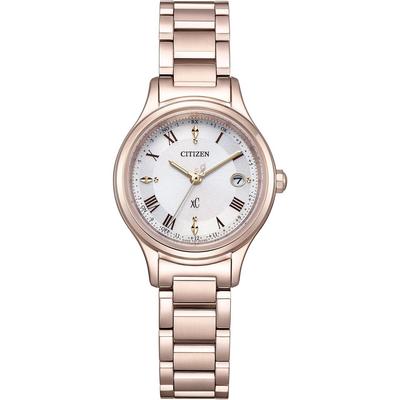 Cross Sea Sakura Hikari Розовый [Citizen] Часы Eco-Drive с радиоконтролем, Водонепроницаемые, Розовые, Коллекция, Белые, ES9497-96A, Женские