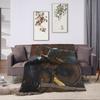 Lyonel Baratheon Throw Blanket Comfortable Funny Blanket  For Living Room Travel Office Flannel Bedspread Bed Cover