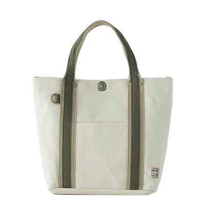 Сумка-тоут Hanpu Kobo, сумка-тоут, мини-сумка, сумка для обеда, сумка LINE Tote 3J21, белая [холщовая женская мужская холщовая]