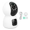 Камера безопасности с двумя объективами 2 МП 1080P HD Двусторонняя связь Ночное видение Беспроводная камера домашнего наблюдения