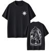 Игровой Dark Souls Praise The Sun Графическая футболка Мужская Женская Винтажная Готическая Рок Футболки Мужская Повседневная из чистого Хлопка Топ с коротким рукавом
