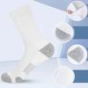Мужские носки с амортизацией спортивные атлетические повседневные носки до щиколотки для бега и тренировок дышащие для активного отдыха пешие прогулки ходьба носки из гребенного хлопка