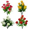 Exquisite 10 Head Silk Fake Flowers for Home and Party Decoration