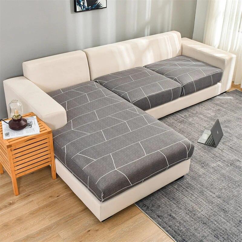 Эластичный чехол для дивана для гостиной, чехол для подушки, чехол для сиденья, чехол для дивана, L-образный чехол для дивана, мебели, съемный