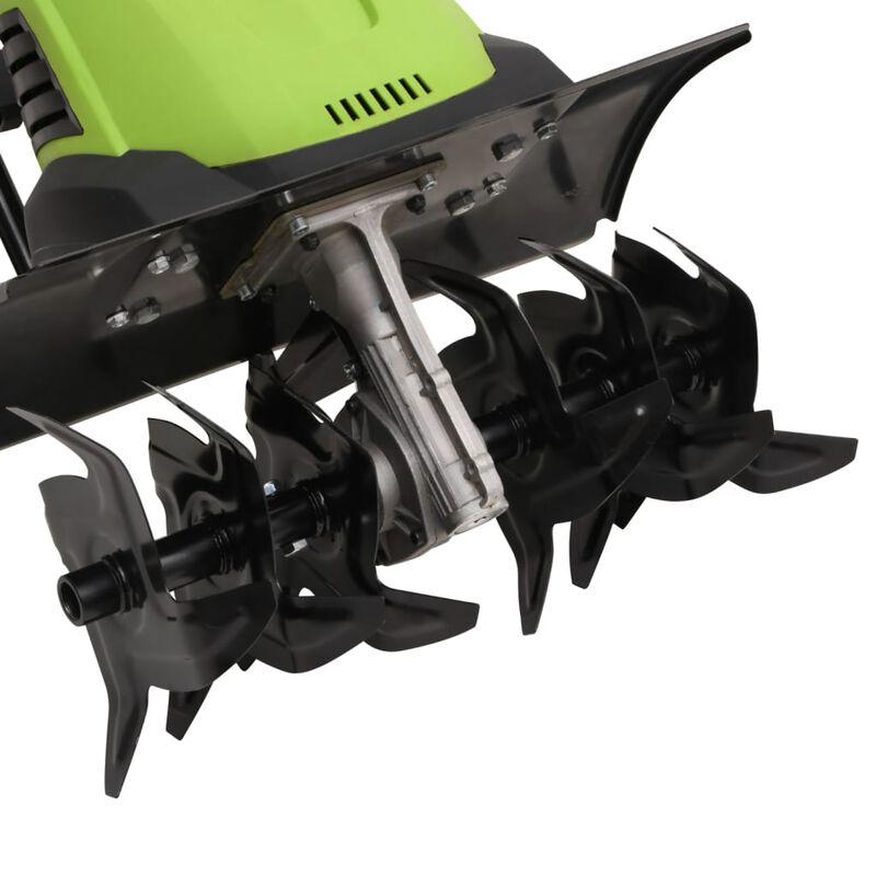 vidaXL Motoculteur de jardin à 6 lames électrique 1500 W