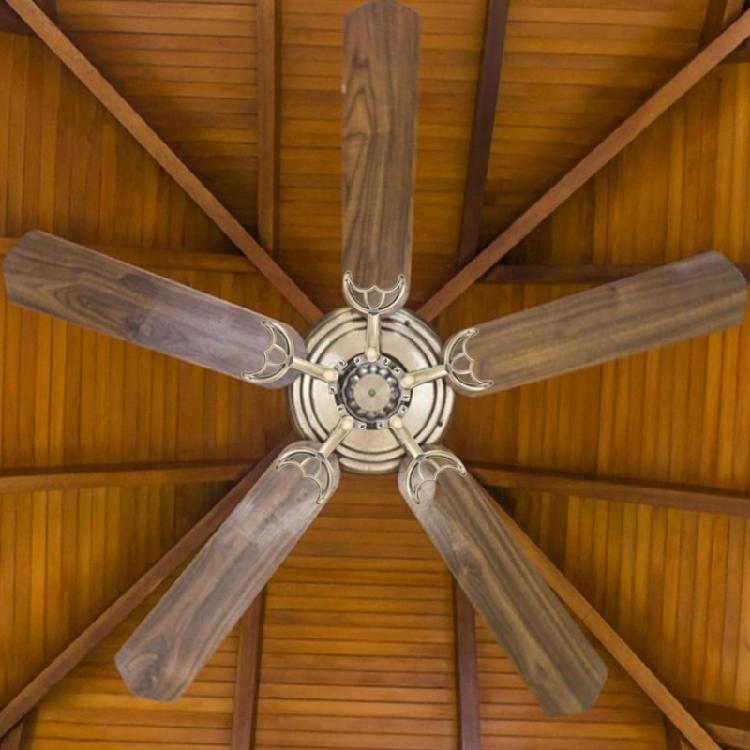 Gold Zinc Alloy Ceiling Fan Arm Arm Holder Support Modern Design, For Various Decoration Styles, Easy Angles Adjustment