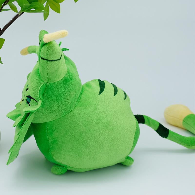 New Gnarpy Discover The Internet Green Cat Plush Toy Doll