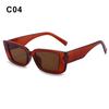 New Fashion Small Oval Driving Sunglasses Men Women Vintage Leopard Jelly Color Sun Glasses Trending Shades UV400 Eyewear