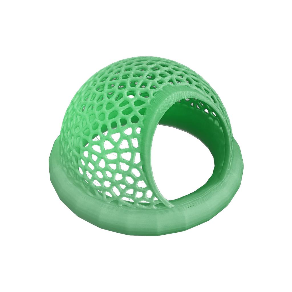 Breathable Plastic Reptile Hideout Dome, Lightweight Mesh Shelter for Small Pets, Lizard, Gecko, Snake Habitat Decor, Easy to Clean
