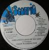 7inch Record GLEN WASHINGTON - Greatest Love Of My Life NONE Black Scorpio 2001 Jamaica Reggae, Ska & Dub Used