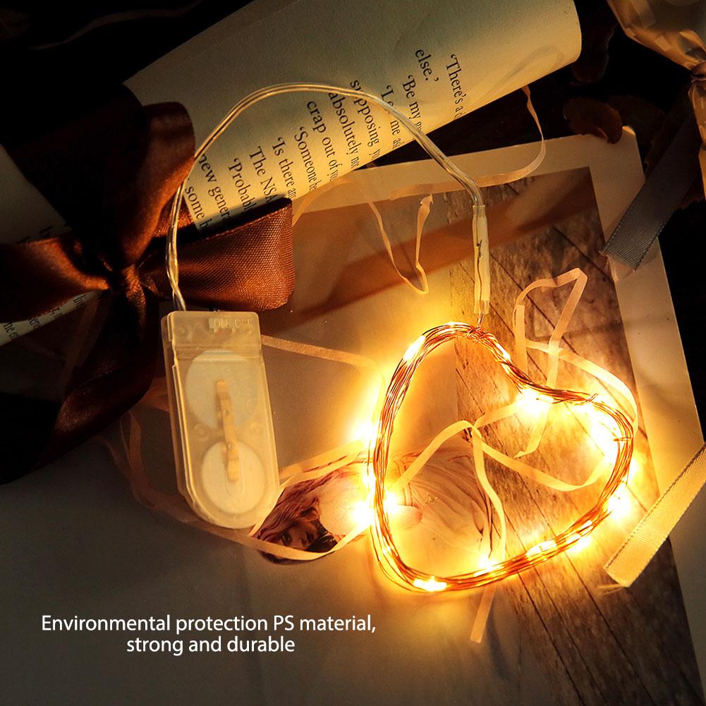 5m 50LED Fairy Lights Copper Wire String for Christmas Festival Indoor Decoration