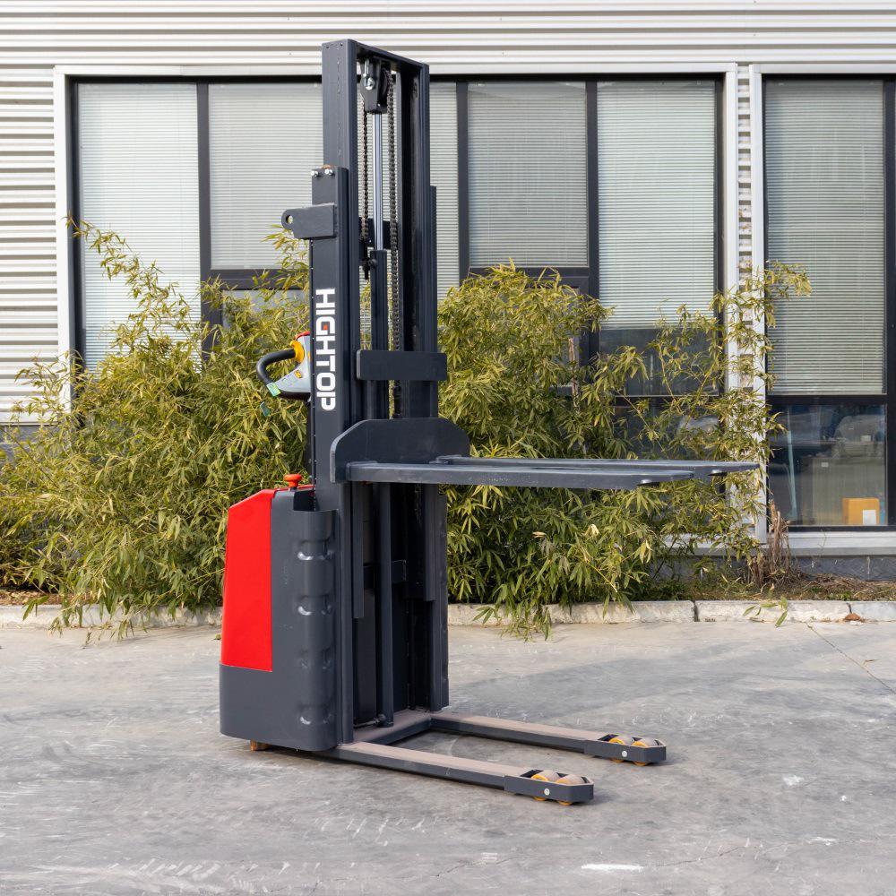 Compact Electric Hydraulic Stacker for Workshop and Wharf Handling