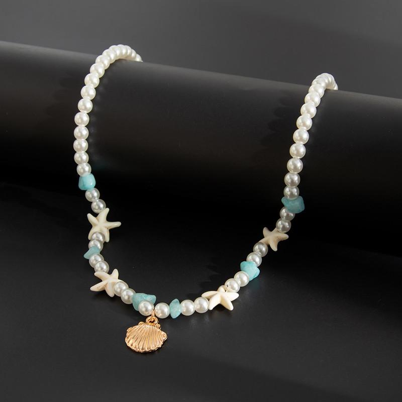 Boho Beach Bohemian Shell Choker ожерелья для женщин и девочек летние модные ювелирные изделия ожерелье с подвесками из ракушек