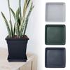 Plant Saucer Square High Density Plastic Drip Tray Indoor Outdoor Garden Pots Overwatering Prevention Saucer
