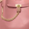 Michael Kors Hamilton Legacy Classic Однотонная Сумка-Ведро Кожаная На Шнуровке Модная Для Поездок На Работу Женские Сумки Розово-Розовый 30S2L9HM6L-622