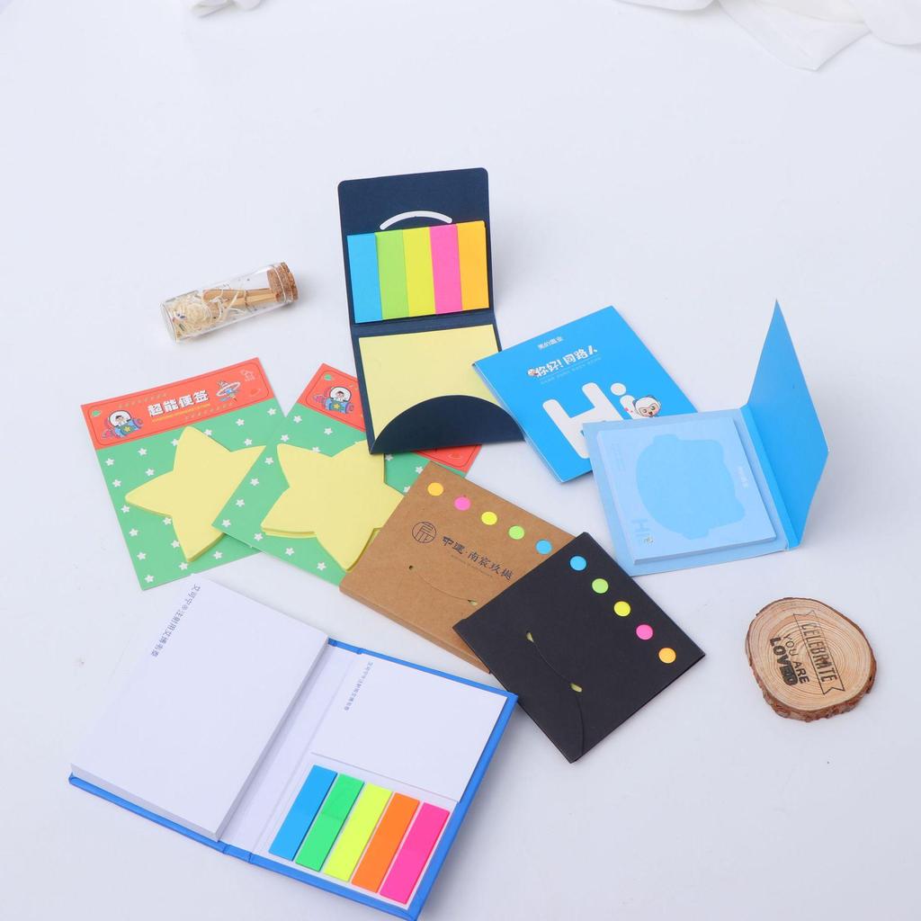 Милые и креативные блокноты для заметок: Комбинация стикеров и заметок