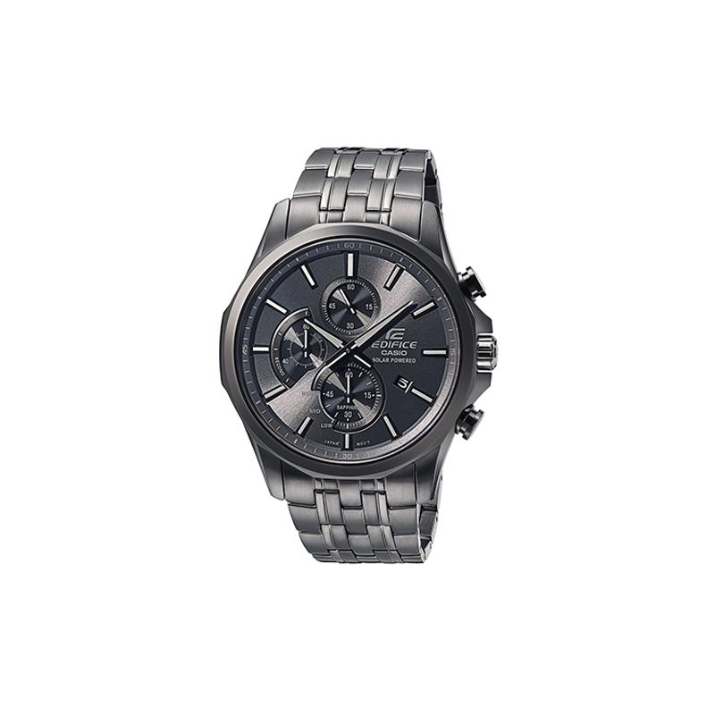 Casio EDIFICE Мода Бизнес Тренд Повседневный Универсальный Ретро Классический Три Циферблата Шесть Стрелок Черный Циферблат Спортивные Водонепроницаемые Кварцевый Механизм EFB-670SBG-1AVUPR