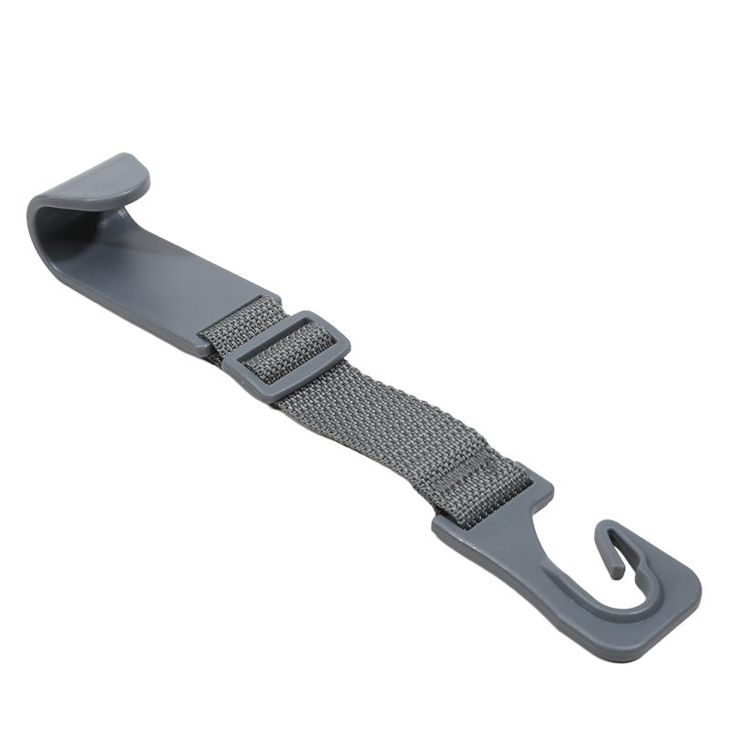 4 шт. Регулируемый органайзер на спинку сиденья автомобиля, вешалка-держатель для хранения, многофункциональные крючки на подголовник автомобиля