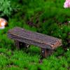 Сказочный сад парк скамейка стул миниатюры романтический смоляной табурет подарок суккуленты бонсай украшения