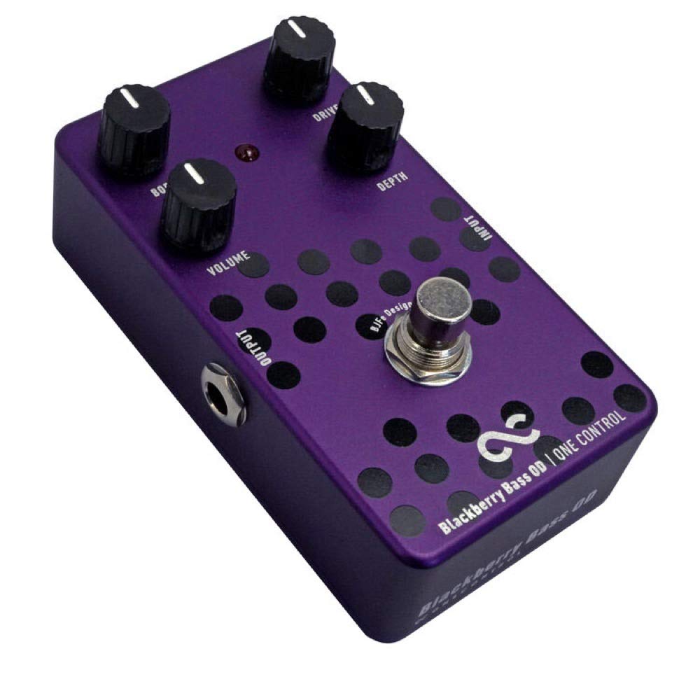 One Control One Control Bass Effector Overdrive Blackberry Bass OD -