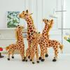 New Simulation Giraffe Doll Plush Toy Cute Animal Throw Pillow Prairie Wild Doll