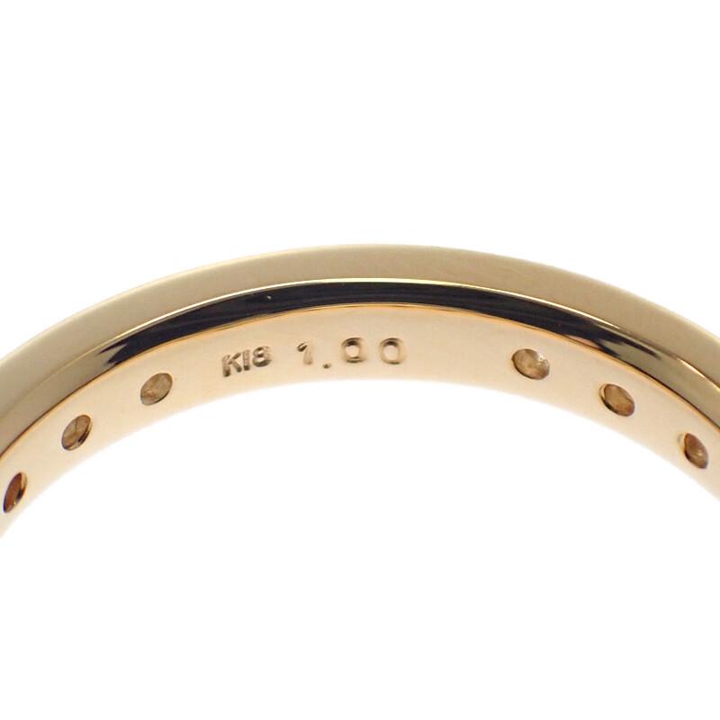 Без бренда  #11(Размер Японии) кольцо K18 желтое золото Женщины