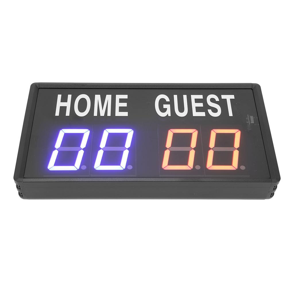 Electronic Scoreboard Aluminum Alloy Remote Control 100?240V Digital Tabletop Scoreboard for