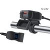60W Motorcycle USB PD+QC3.0 Fast Charger Handlebar Dual USB Socket with Switch Voltmeter Power Supply Adapter