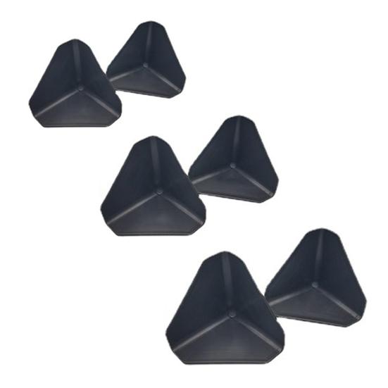 200 шт. Уголки Защита от ударов Треугольные Трехсторонние Износостойкие Безопасные Пластиковые Упаковочные Доставка Посылка Курьер Защитники Дом Переезд