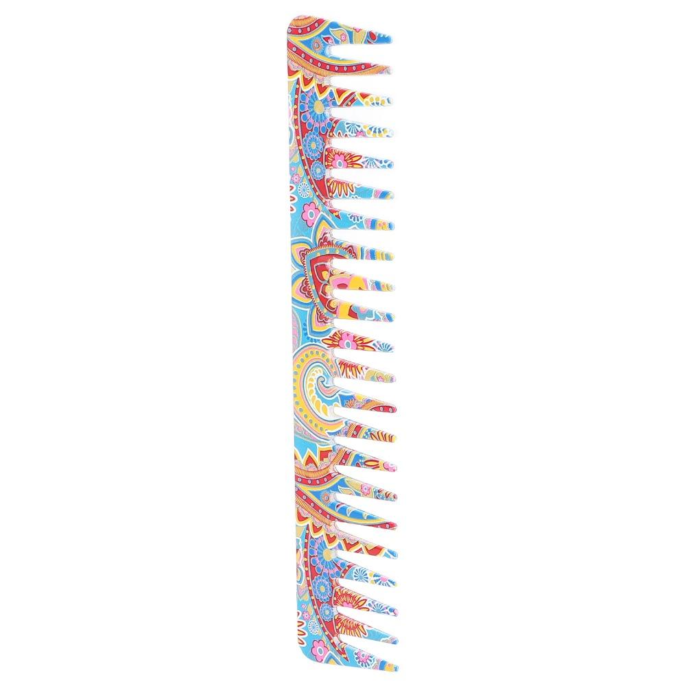 Portable Hair Detangling Comb Exquisite Pattern Styling Comb For Barber Hairdressing Comb Home Use