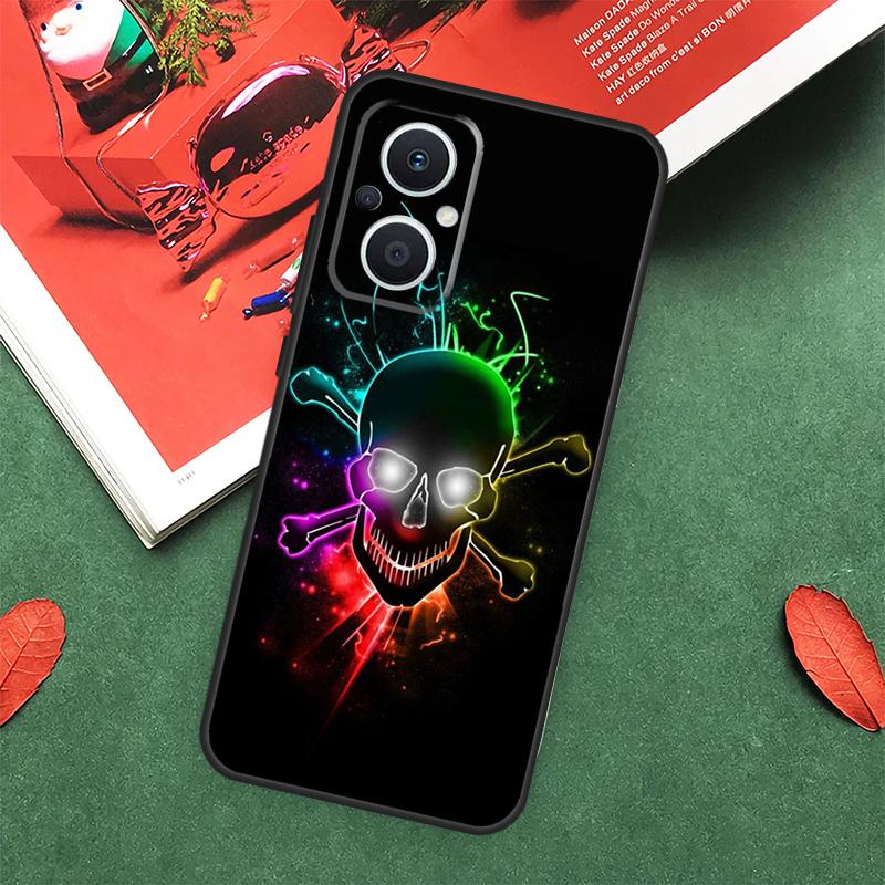 Крутой Жуткий Чехол-Череп Для OPPO Reno 5 Lite 8 4 6 7 10 Pro 4Z 5Z 8T OPPO Find X6 X5 Pro X2 Neo X3 Lite