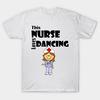 Футболка женская милая эта медсестра любит танцевать мультфильм харадзюку принт кавайная футболка летняя женская футболка с коротким рукавом топ футболка