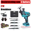 588VF Cordless Reciprocating Saw Blades Metal Cutting Wood Tool Gergaji Elektrik Battery Chain Saw Jig Cutting