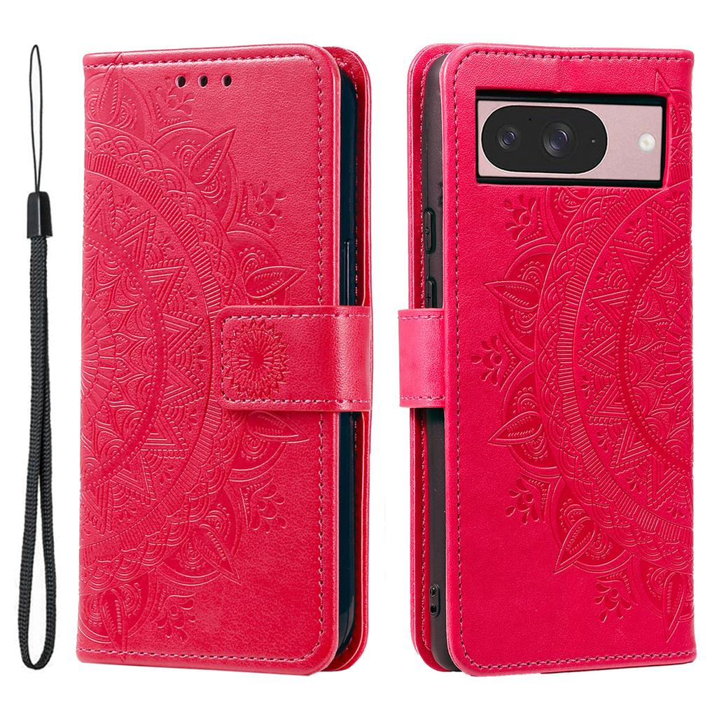 For Google Pixel 10 Pro/Pixel 10 Stand Case Imprinted Totem PU Leather Wallet Phone Cover