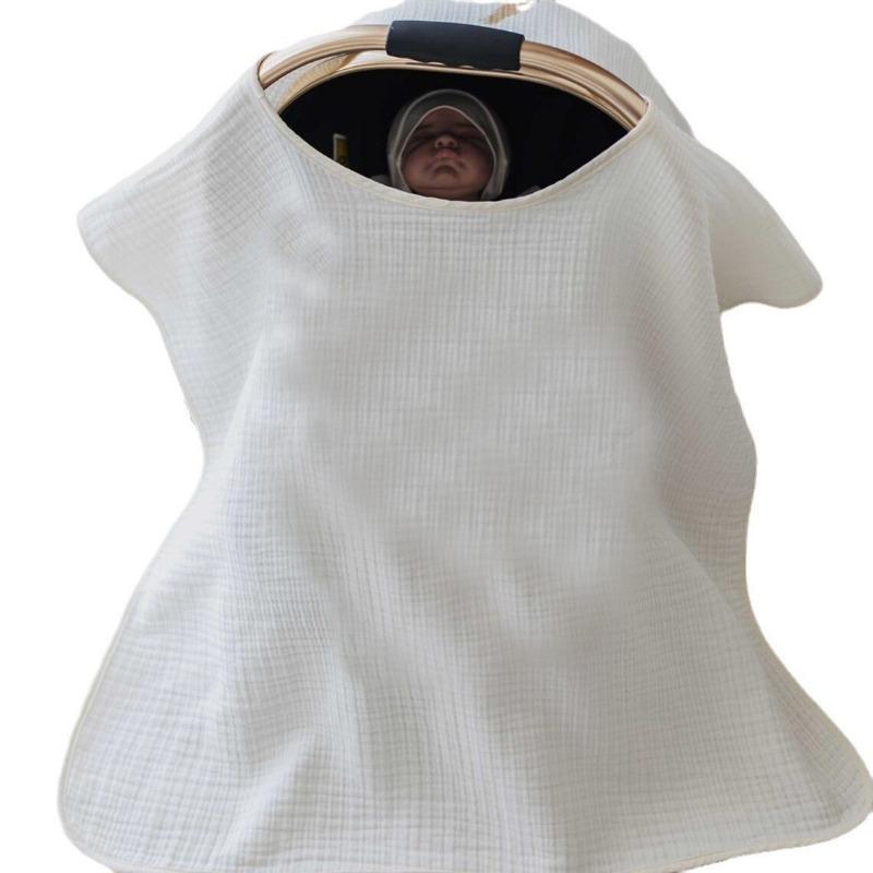 Чехол для кормления грудью в итальянском стиле из чистого хлопка, чехол для матери и ребенка, чехол для детской коляски