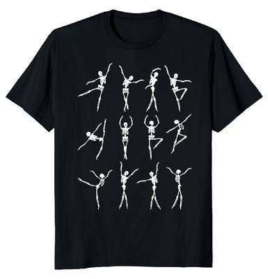 Футболка унисекс Skeleton Dancing Ballet