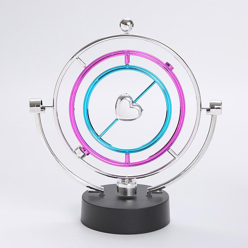 Модель вращающегося электромагнитного маятника на небесной орбите