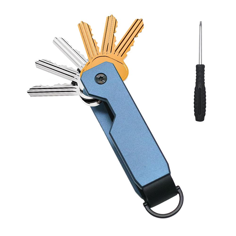Aluminum Alloy Multi-Functional Key Organizer Clip