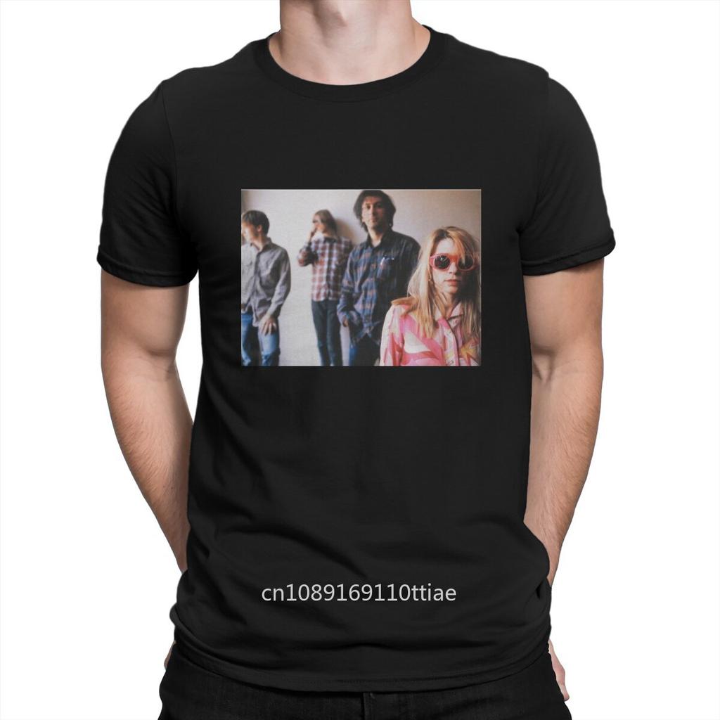 The American Rock Band Of The 1980s T Shirt for Cotton Leisure T-Shirts Crew Neck Sonic Youth Sleeve Clothes Gift Idea Unisex